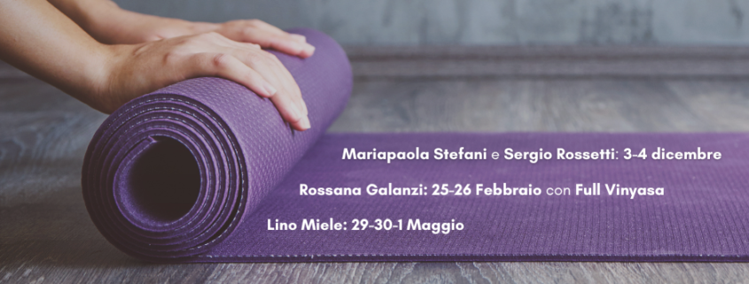 Tutti i workshop di yoga